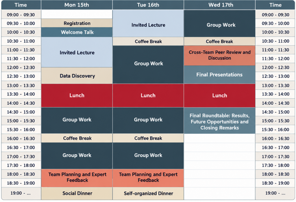 complexity meets heritage programme timetable
